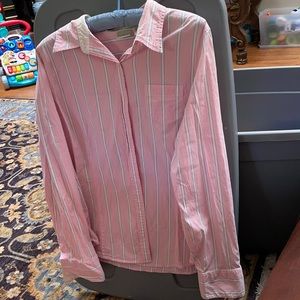 LLBean Button Down Top- Size L NWOT